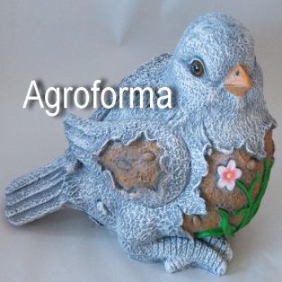 Птичка малая с цветком под камень АФ