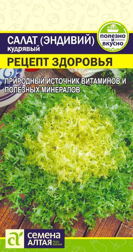 Салат Рецепт Здоровья эндивий 0,5гр СА/ЦВ