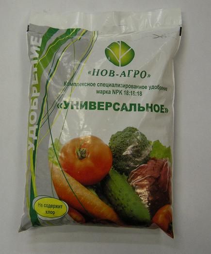 Универсальное 2,5кг Нов-Агро 1/10
