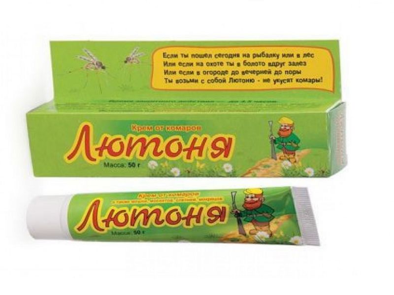 Крем Лютоня 50гр для взрослых 1/80