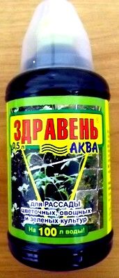 Здравень АКВА Зеленые культуры 0,5л ВХ 1/12