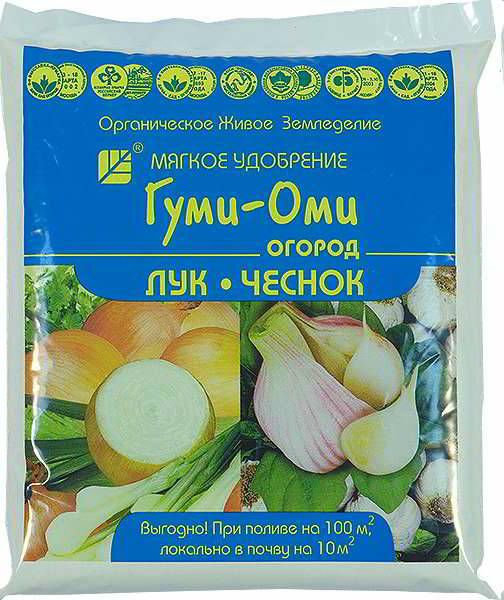 Лук чеснок 0,7кг Гуми-Оми 1/20