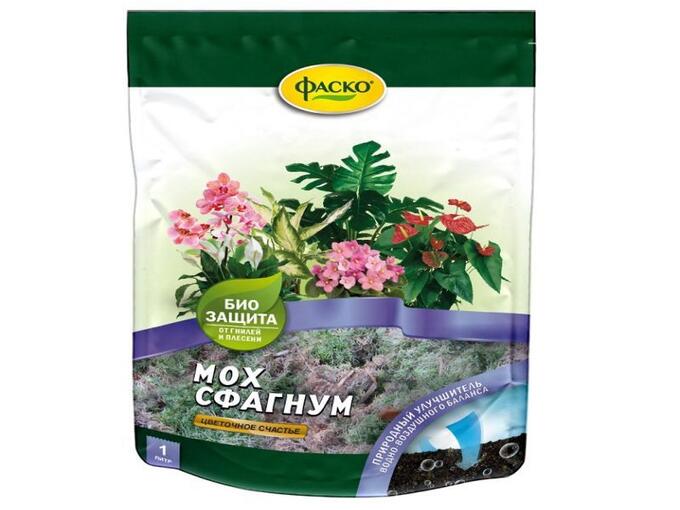 Сфагнум (мох) 1л Фаско 1/20