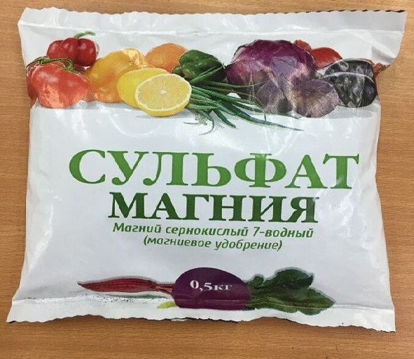 Сульфат магния 0,5кг Нов-Агро 1/40