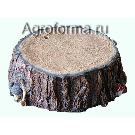 Крышка на люк Пень средний 60*35см АФ0243 АФ