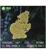 Подвеска Снеговик №1 из акрила FC16-NF63203 1/6
