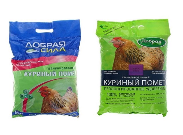 Куриный помет  2кг Добрая сила 1/10