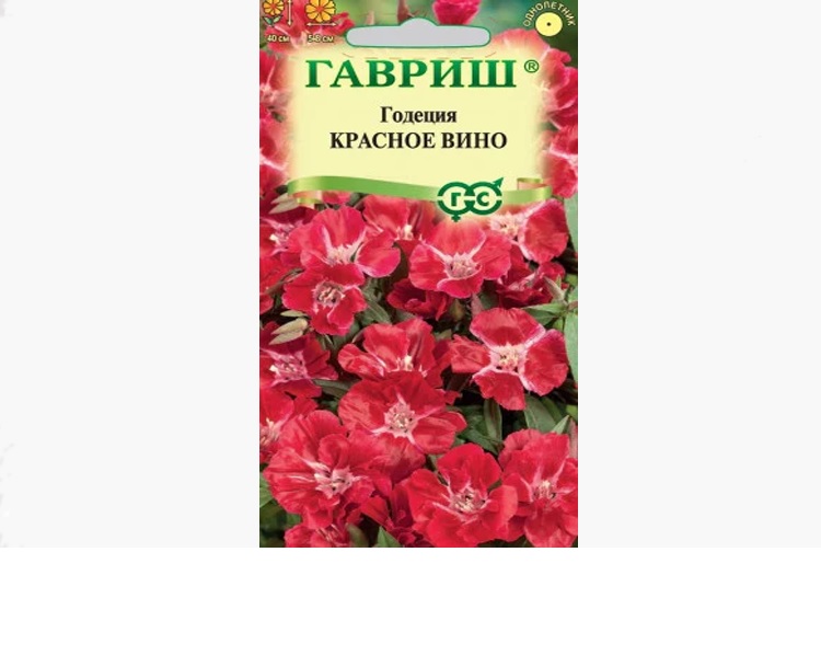 Годеция Красное вино, махр, однол, 40см 0,05гр Гавриш/ЦВ 1/10