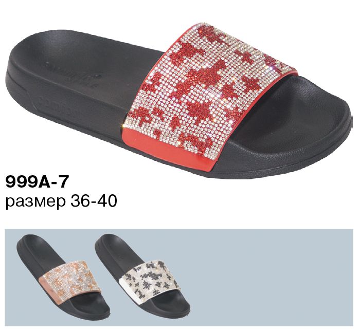 Обувь пляжная женская из ЭВА 999A-7 р.37