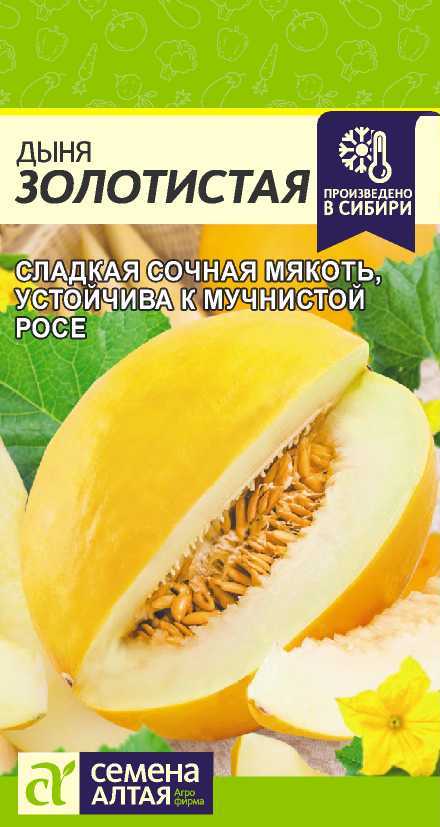 Дыня Золотистая среднеспелая 0,5гр СА/БП