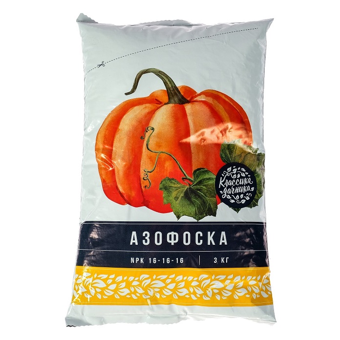 Азофоска 3кг (нитроаммофоска) НА 1/10