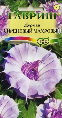 Дурман Балерина Сиреневый махровый, 70см 3шт Гавриш/ЦВ