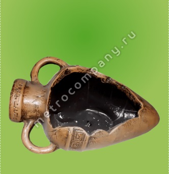 Амфора Греческая малая кашпо 40*25*20см 20023 Мт